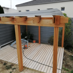 Réparation de toiture de pergola en acier Arcueil